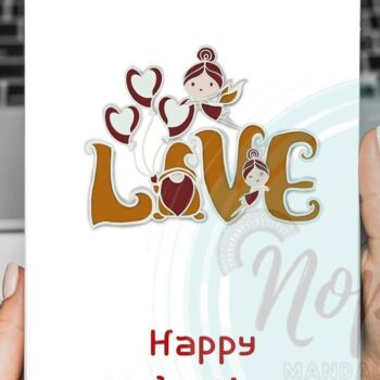 Intra απο ξύλο plywood 3mm-4mm πάχος – Valentine 3D Love V.2 Δίασταση  20x20 cm INTRAFABR-55673319 - Image 7