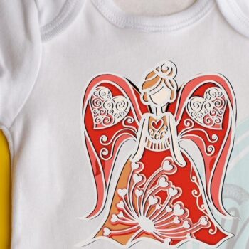 Intra απο ξύλο plywood 3mm-4mm πάχος – Valentine 3D Princess V.2 Δίασταση  20x20 cm INTRAFABR-55302575 - Image 3