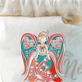 Intra απο ξύλο plywood 3mm-4mm πάχος – Valentine 3D Princess V.2 Δίασταση  20x20 cm INTRAFABR-55302575 - Image 6