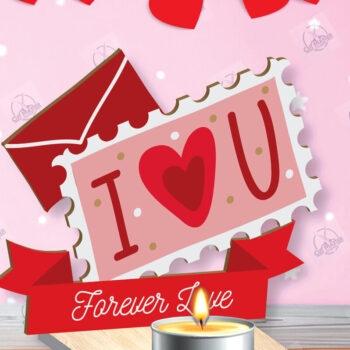 Intra απο ξύλο plywood 3mm-4mm πάχος – Δέσμη κοπής με λέιζερ για κεριά Αγίου Βαλεντίνου Δίασταση  20x20 cm INTRAFABR-113194434 - Image 6