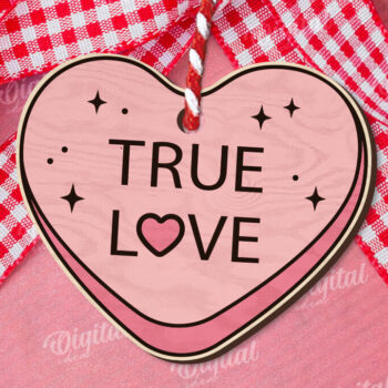 Intra απο ξύλο plywood 3mm-4mm πάχος – Πακέτο Valentine Candy Hearts LaserCut Δίασταση  20x20 cm INTRAFABR-112022204 - Image 8