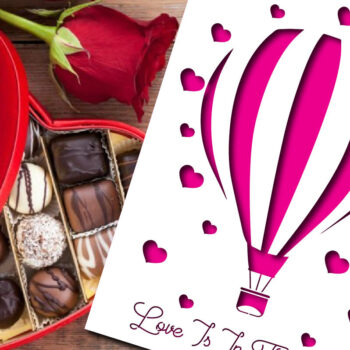 Intra απο ξύλο plywood 3mm-4mm πάχος – Κάρτα Αγίου Βαλεντίνου Δίασταση  20x20 cm INTRAFABR-56667511 - Image 1