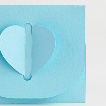 Intra απο ξύλο plywood 3mm-4mm πάχος – Κάρτα Αγίου Βαλεντίνου Valentine Cut Δίασταση  20x20 cm INTRAFABR-30540533 - Image 1