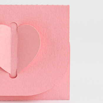 Intra απο ξύλο plywood 3mm-4mm πάχος – Κάρτα Αγίου Βαλεντίνου Valentine Cut Δίασταση  20x20 cm INTRAFABR-30540533 - Image 2