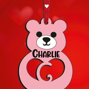 Intra απο ξύλο plywood 3mm-4mm πάχος – Δώρο αγάπης για την ημέρα του Αγίου Βαλεντίνου Δίασταση  20x20 cm INTRAFABR-115168371 - Image 3