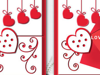 Intra απο ξύλο plywood 3mm-4mm πάχος – Δωροκάρτα για την ημέρα του Αγίου Βαλεντίνου 1328 Δίασταση  20x20 cm INTRAFABR-114800474 - Image 4