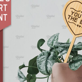 Intra απο ξύλο plywood 3mm-4mm πάχος – Στολίδι για την ημέρα του Αγίου Βαλεντίνου με λέιζερ Δίασταση  20x20 cm INTRAFABR-85475907 - Image 1