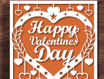 Intra απο ξύλο plywood 3mm-4mm πάχος – Πακέτο κοπής με λέιζερ για την ημέρα του Αγίου Βαλεντίνου Δίασταση  20x20 cm INTRAFABR-88965109 - Image 18