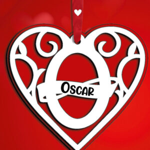 Intra απο ξύλο plywood 3mm-4mm πάχος – Μονόγραμμα Ημέρα του Αγίου Βαλεντίνου Επιστολή O Love Δίασταση 20x20 cm INTRAFABR-115370190