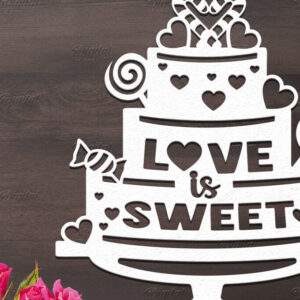 Intra απο ξύλο plywood 3mm-4mm πάχος – Χαρτόκοψη για την ημέρα του Αγίου Βαλεντίνου. Αποσπάσματα αγάπης Δίασταση  20x20 cm INTRAFABR-85771197