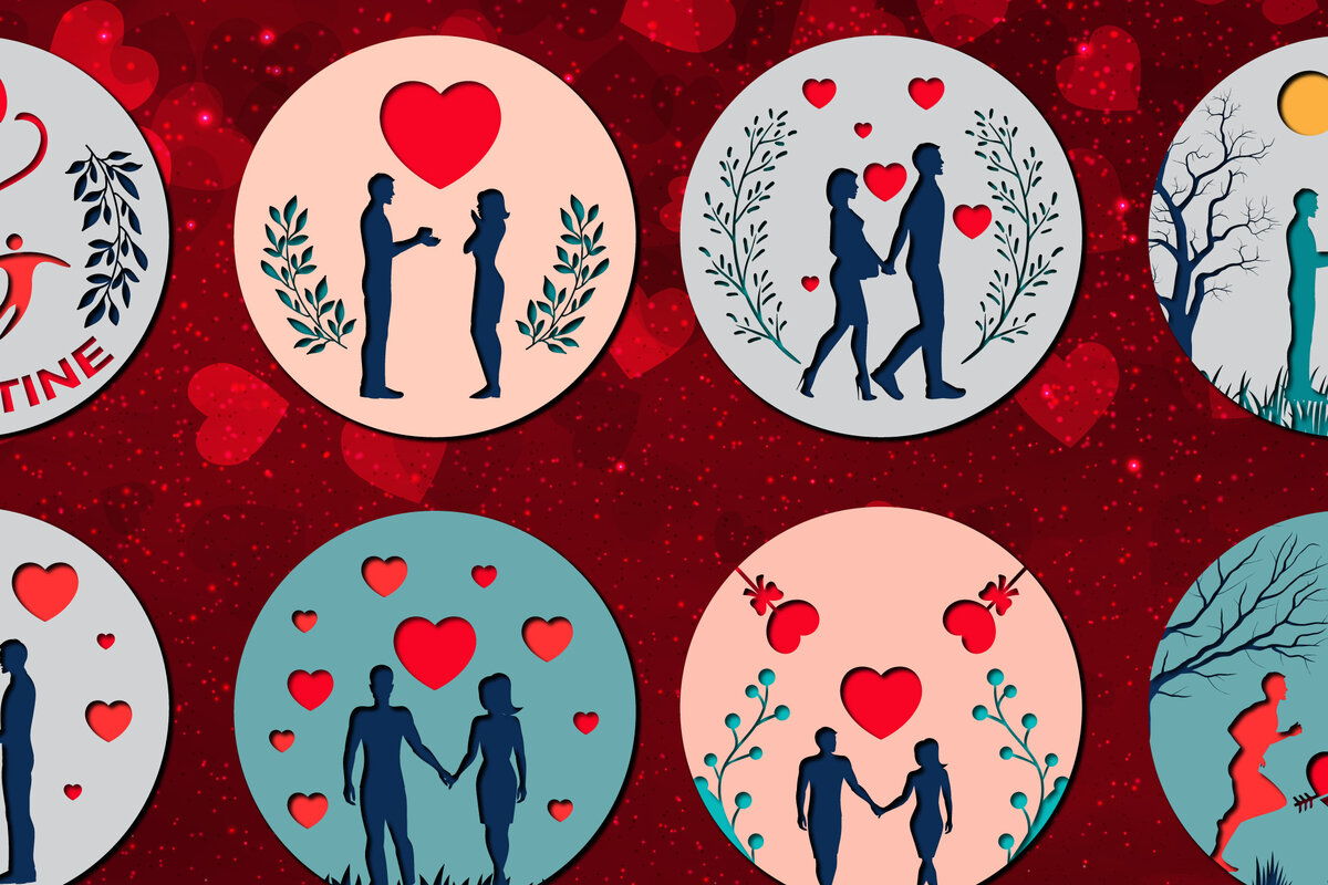 Intra απο ξύλο plywood 3mm-4mm πάχος – Πινακίδα για την Ημέρα του Αγίου Βαλεντίνου, Πακέτο κοπής με λέιζερ Δίασταση  20x20 cm INTRAFABR-23420097