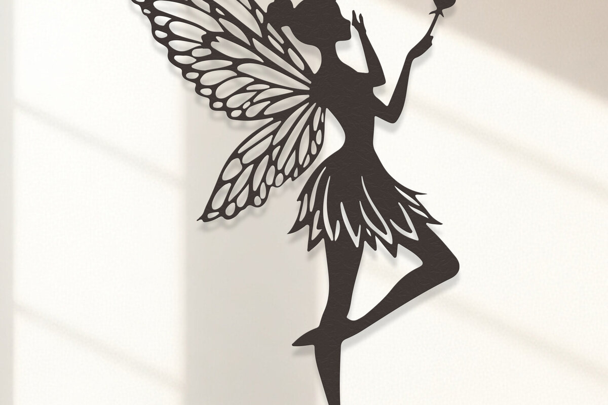 Intra απο ξύλο plywood 3mm-4mm πάχος – Valentine Fairy Δίασταση  20x20 cm INTRAFABR-114385230