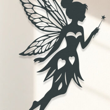 Intra απο ξύλο plywood 3mm-4mm πάχος – Valentine Fairy Δίασταση  20x20 cm INTRAFABR-114385248 - Image 1