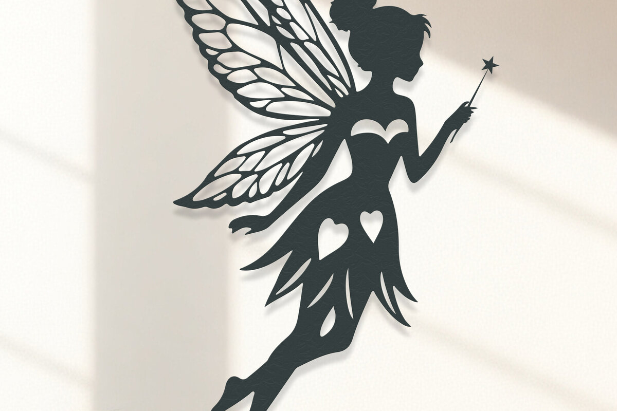 Intra απο ξύλο plywood 3mm-4mm πάχος – Valentine Fairy Δίασταση  20x20 cm INTRAFABR-114385248