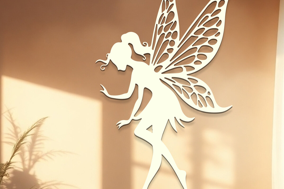 Intra απο ξύλο plywood 3mm-4mm πάχος – Valentine Fairy Δίασταση  20x20 cm INTRAFABR-114385255