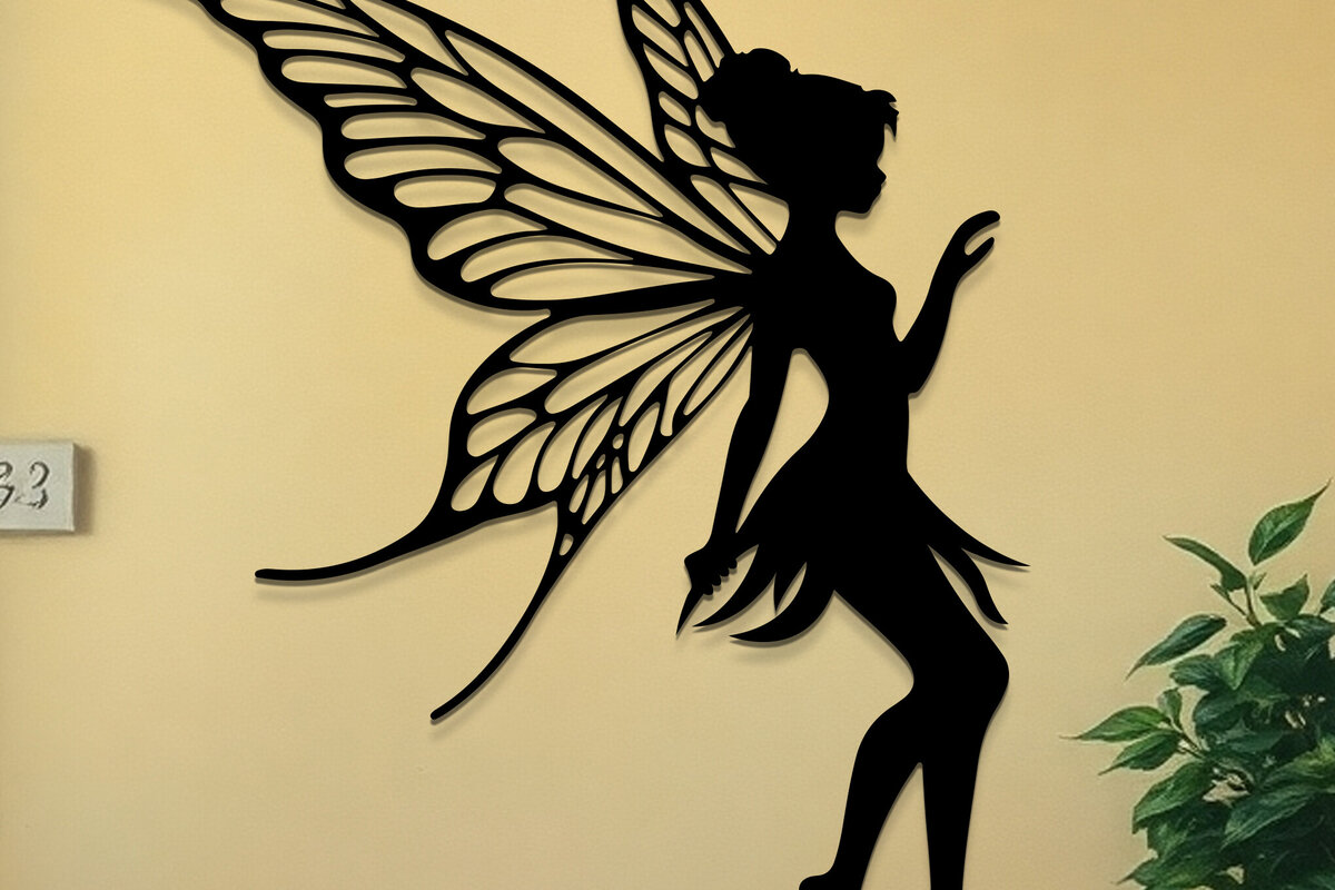 Intra απο ξύλο plywood 3mm-4mm πάχος – Valentine Fairy Δίασταση  20x20 cm INTRAFABR-114385298