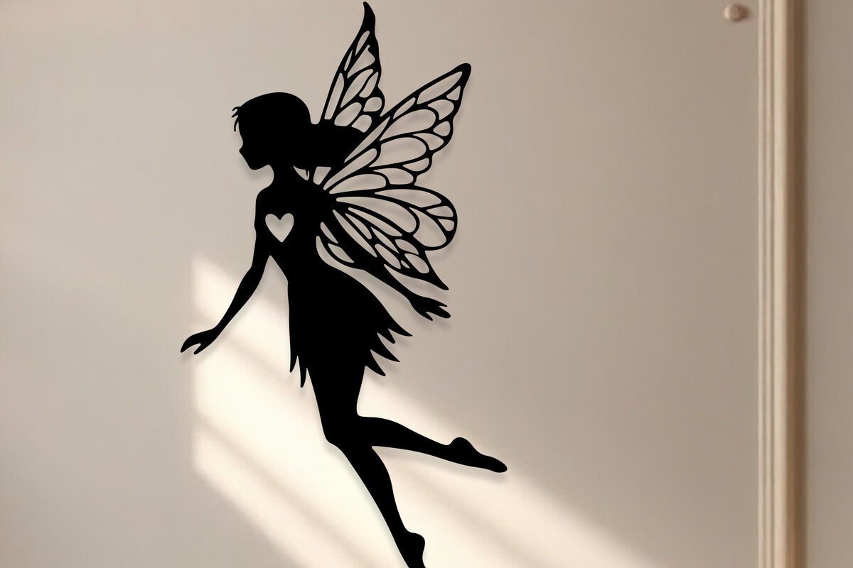 Intra απο ξύλο plywood 3mm-4mm πάχος – Valentine Fairy Δίασταση  20x20 cm INTRAFABR-114306306