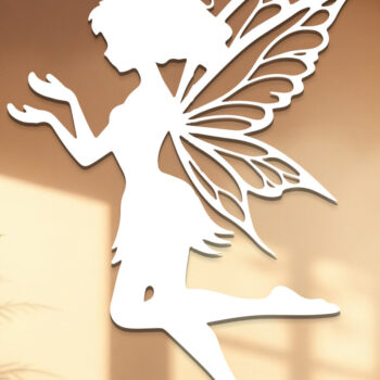 Intra απο ξύλο plywood 3mm-4mm πάχος – Valentine Fairy Δίασταση  20x20 cm INTRAFABR-114306320 - Image 1