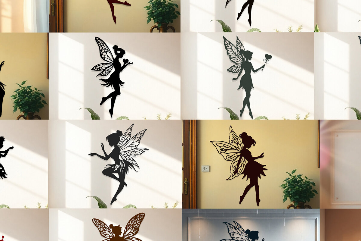 Intra απο ξύλο plywood 3mm-4mm πάχος – Πακέτο Valentine Fairy Cut με λέιζερ Δίασταση  20x20 cm INTRAFABR-114450740