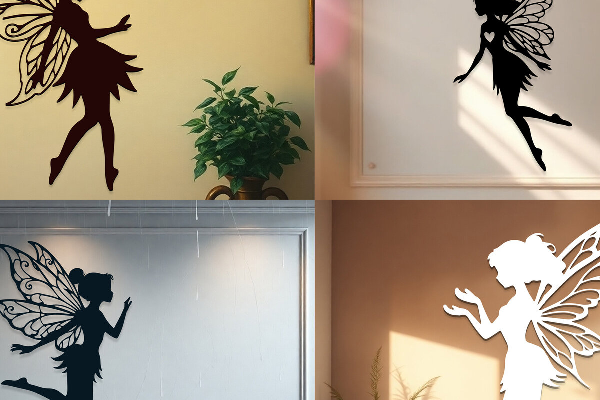 Intra απο ξύλο plywood 3mm-4mm πάχος – Πακέτο Valentine Fairy Cut με λέιζερ Δίασταση  20x20 cm INTRAFABR-114450610