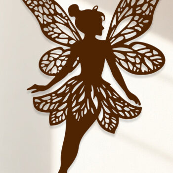 Intra απο ξύλο plywood 3mm-4mm πάχος – Valentine Fairy Δίασταση  20x20 cm INTRAFABR-114306288 - Image 1