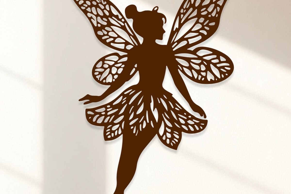 Intra απο ξύλο plywood 3mm-4mm πάχος – Valentine Fairy Δίασταση  20x20 cm INTRAFABR-114306288