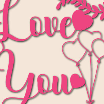 Intra απο ξύλο plywood 3mm-4mm πάχος – Δωροκάρτα Αγίου Βαλεντίνου Bundle Δίασταση  20x20 cm INTRAFABR-55722276 - Image 4