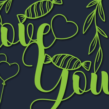 Intra απο ξύλο plywood 3mm-4mm πάχος – Δωροκάρτα Αγίου Βαλεντίνου Bundle Δίασταση  20x20 cm INTRAFABR-55722276 - Image 8