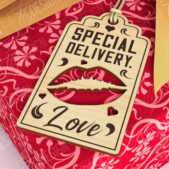 Intra απο ξύλο plywood 3mm-4mm πάχος – Δώρο Αγίου Βαλεντίνου  κοπής με λέιζερ |CN Δίασταση  20x20 cm INTRAFABR-84651012 - Image 1