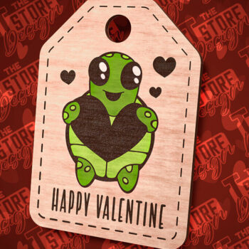 Intra απο ξύλο plywood 3mm-4mm πάχος – Δώρο Αγίου Βαλεντίνου  κοπής με λέιζερ |CNC Δίασταση  20x20 cm INTRAFABR-85205817 - Image 1