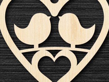 Intra απο ξύλο plywood 3mm-4mm πάχος – Πακέτο κοπής με λέιζερ Valentine Hearts Δίασταση  20x20 cm INTRAFABR-88002558 - Image 7