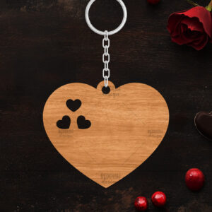 Intra απο ξύλο plywood 3mm-4mm πάχος – Κοπή λέιζερ με μπρελόκ Αγίου Βαλεντίνου Δίασταση  5x5 cm INTRAFABR-114319362