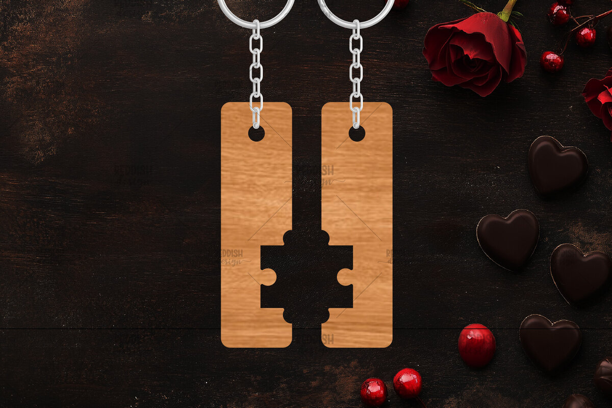 Intra απο ξύλο plywood 3mm-4mm πάχος – Κοπή λέιζερ με μπρελόκ Αγίου Βαλεντίνου Δίασταση  5x5 cm INTRAFABR-114247470