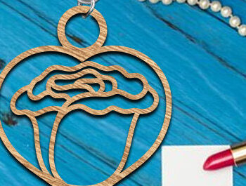 Intra απο ξύλο plywood 3mm-4mm πάχος – Μπρελόκ Valentine Δίασταση  5x5 cm INTRAFABR-86412178 - Image 1