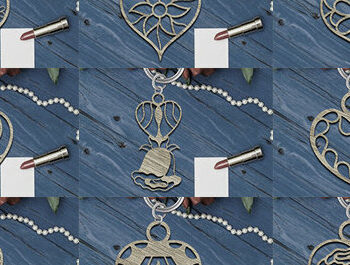 Intra απο ξύλο plywood 3mm-4mm πάχος – Πακέτο με λέιζερ κοπής μπρελόκ Valentine Δίασταση  5x5 cm INTRAFABR-86471935 - Image 1