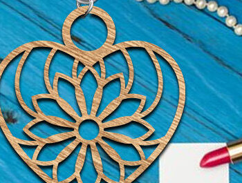 Intra απο ξύλο plywood 3mm-4mm πάχος – Πακέτο με λέιζερ κοπής μπρελόκ Valentine Δίασταση  5x5 cm INTRAFABR-86471935 - Image 4