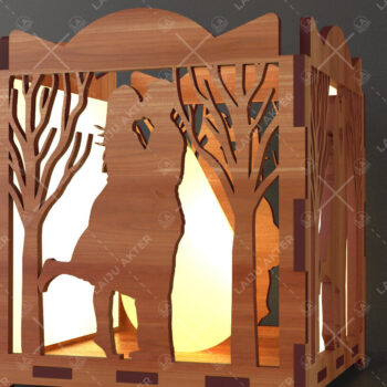 Intra απο ξύλο plywood 3mm-4mm πάχος – Πακέτο κοπής Laser Laser Valentine Δίασταση 20x20 cm INTRAFABR-88639048 - Image 5