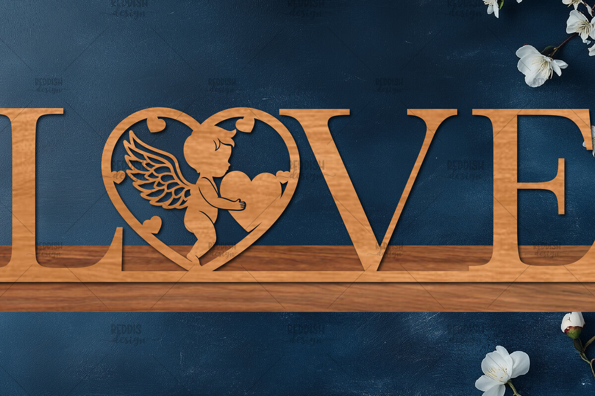 Intra απο ξύλο plywood 3mm-4mm πάχος – Βάση κοπής με λέιζερ Valentine, Valentine Δίασταση  20x20 cm INTRAFABR-114064872