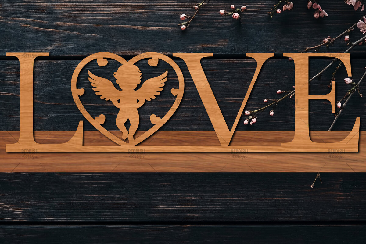 Intra απο ξύλο plywood 3mm-4mm πάχος – Βάση κοπής με λέιζερ Valentine, Valentine Δίασταση  20x20 cm INTRAFABR-114065544