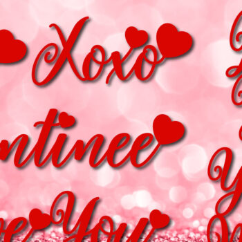 Intra απο ξύλο plywood 3mm-4mm πάχος – Πακέτο λέιζερ/χαρτιού Valentine Cut Δίασταση  20x20 cm INTRAFABR-24126426 - Image 1