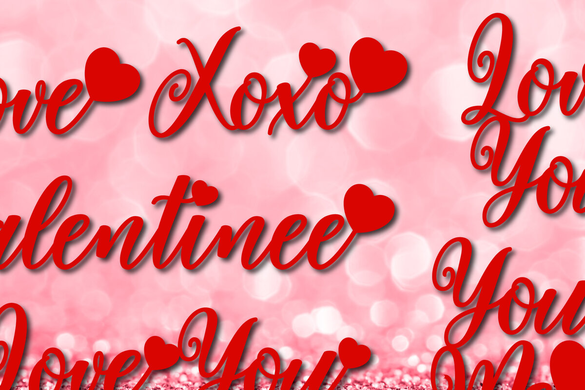 Intra απο ξύλο plywood 3mm-4mm πάχος – Πακέτο λέιζερ/χαρτιού Valentine Cut Δίασταση  20x20 cm INTRAFABR-24126426