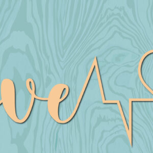 Intra απο ξύλο plywood 3mm-4mm πάχος – Αρχείο Valentine Love Laser/χάρτινο Cut Δίασταση  20x20 cm INTRAFABR-22403776