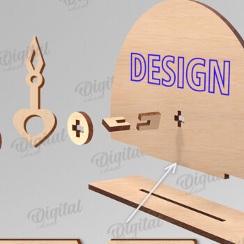 Intra απο ξύλο plywood 3mm-4mm πάχος – Πακέτο κοπής με λέιζερ Valentine Love Meters Δίασταση  20x20 cm INTRAFABR-113332155 - Image 6