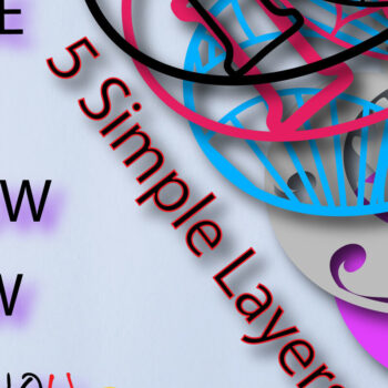 Intra απο ξύλο plywood 3mm-4mm πάχος – Valentine Love Multilayer Shadow Box Δίασταση  20x20 cm INTRAFABR-24059914 - Image 3