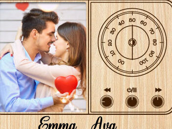 Intra απο ξύλο plywood 3mm-4mm πάχος – Valentine Mini Κορνίζα Κοπή Laser Δίασταση  20x20 cm INTRAFABR-88087047 - Image 2