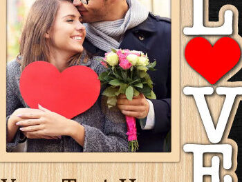 Intra απο ξύλο plywood 3mm-4mm πάχος – Valentine Mini Κορνίζα Κοπή Laser Δίασταση  20x20 cm INTRAFABR-88087047 - Image 3