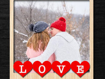 Intra απο ξύλο plywood 3mm-4mm πάχος – Valentine Mini Κορνίζα Κοπή Laser Δίασταση  20x20 cm INTRAFABR-88087047 - Image 6