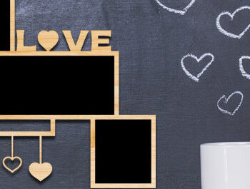 Intra απο ξύλο plywood 3mm-4mm πάχος – Πακέτο αποκοπής με λέιζερ κορνίζας για τον Άγιο Βαλεντίνο Δίασταση  20x20 cm INTRAFABR-88058625 - Image 3