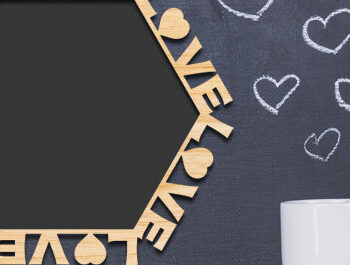 Intra απο ξύλο plywood 3mm-4mm πάχος – Πακέτο αποκοπής με λέιζερ κορνίζας για τον Άγιο Βαλεντίνο Δίασταση  20x20 cm INTRAFABR-88058625 - Image 6