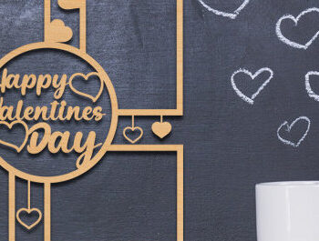 Intra απο ξύλο plywood 3mm-4mm πάχος – Πακέτο αποκοπής με λέιζερ κορνίζας για τον Άγιο Βαλεντίνο Δίασταση  20x20 cm INTRAFABR-88058673 - Image 9